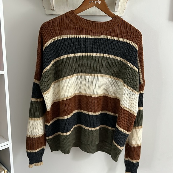 SHEIN | Striped Sweater - Picture 3 of 7